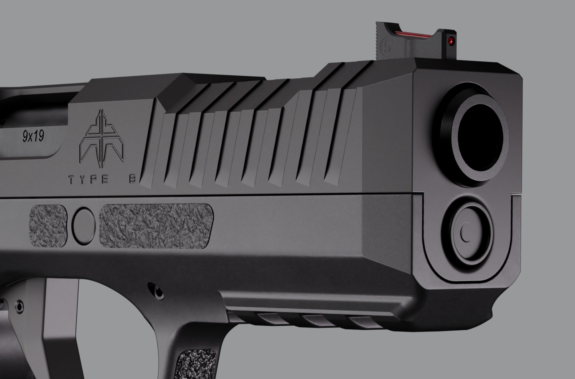 Archon Firearms Type B barrel detail