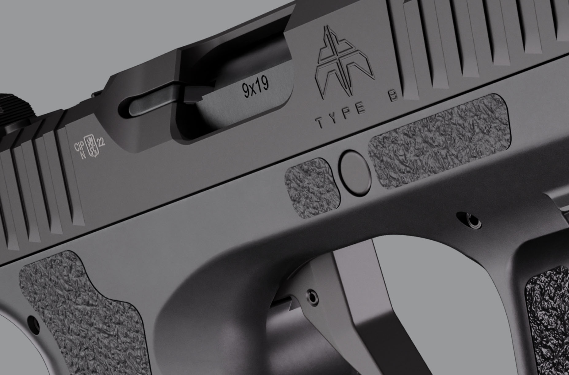 Archon Firearms Type B slide detail