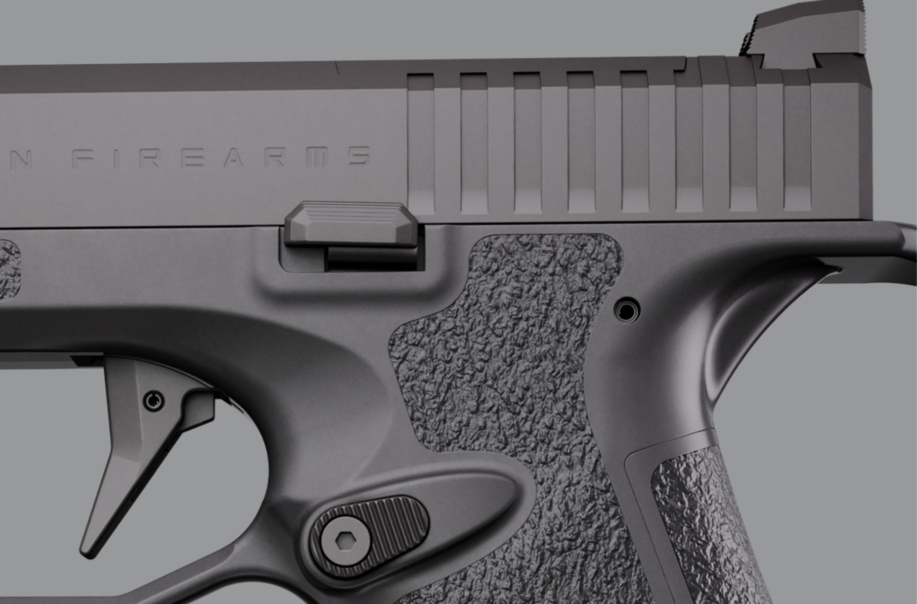 Archon Firearms Type D slide detail