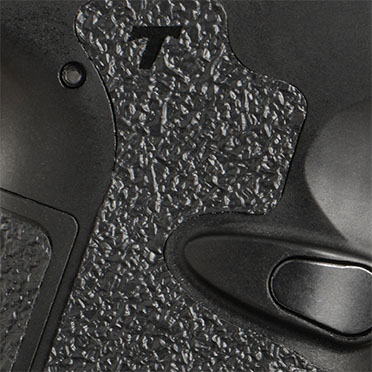 Archon Firearms grip s gumovou texturou - detail